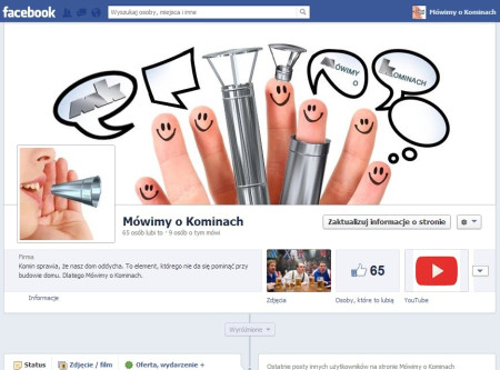 Mówimy o Kominach na Facebooku!